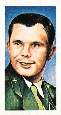 1963 Lyons Maid Space Exploration #23 - Major Yuri Gagarin