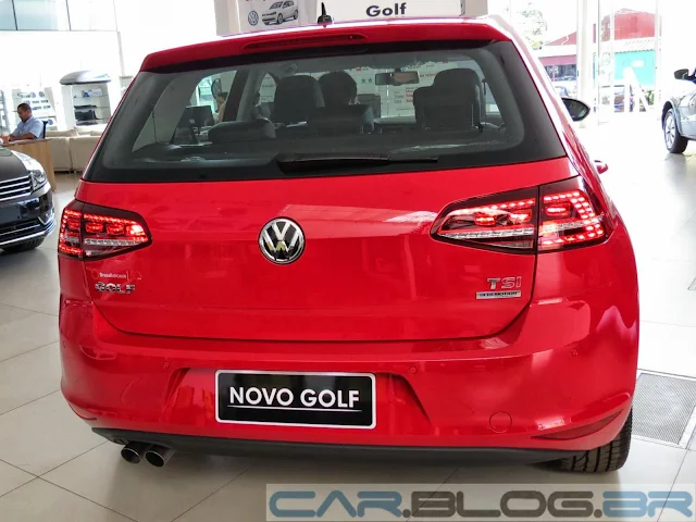 VW Golf Highline 2014  - traseira