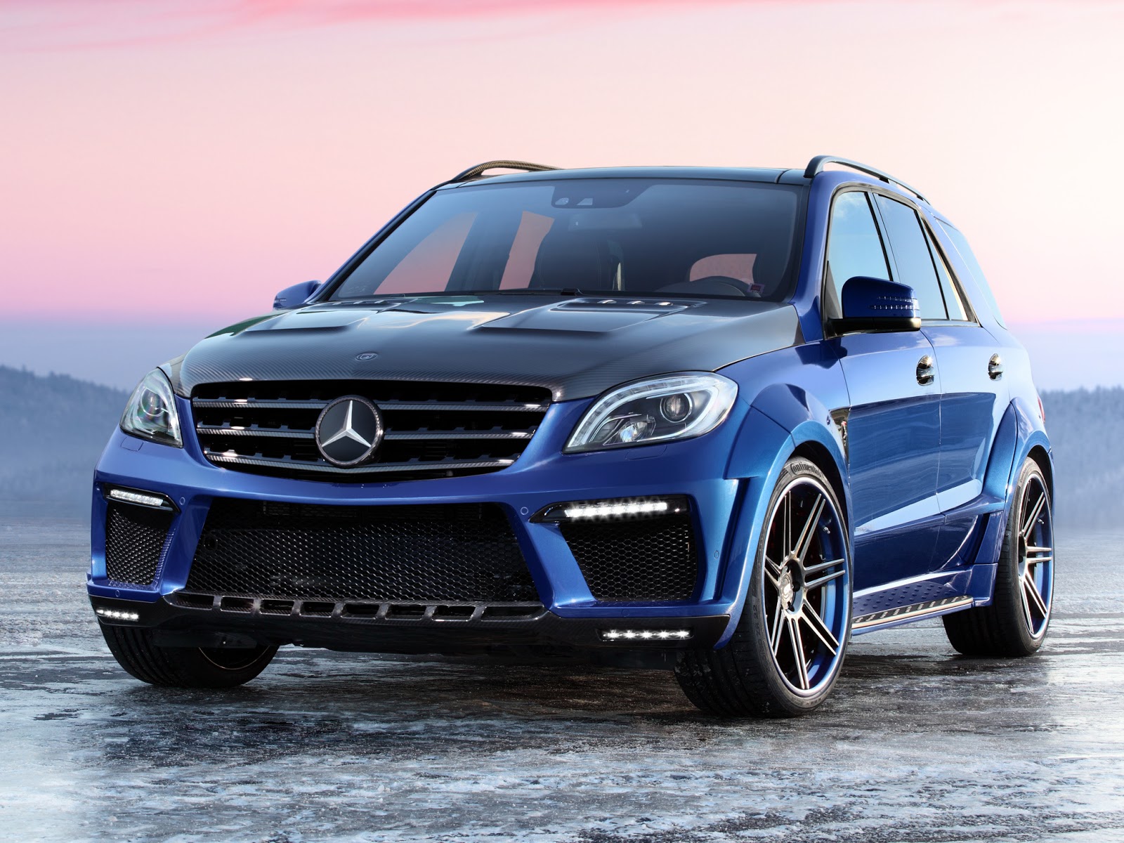 Wallpaper Name: Mercedes Benz SUV Wallpaper In Blue Best Resolution ...