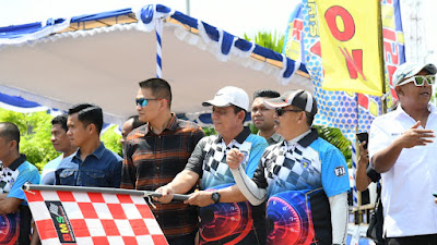 Resmi Buka Kejurnas Brag Bike Region Sumatera, Selain Bangkitkan Wisata Sport Tourism Akan Lahirkan Pembalap Kepri