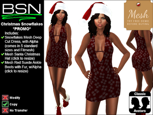 BSN Christmas Snowflakes *PROMO*