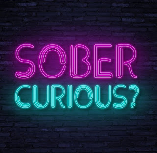 ‘Sober Curious’ neon sign keeps with the House of Happiness nightclub theme