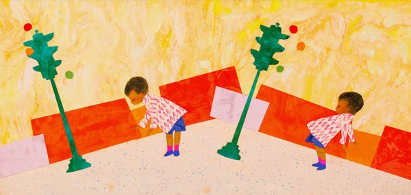 Ezra Jack Keats - Final illustration for Whistle for Willie, 1964