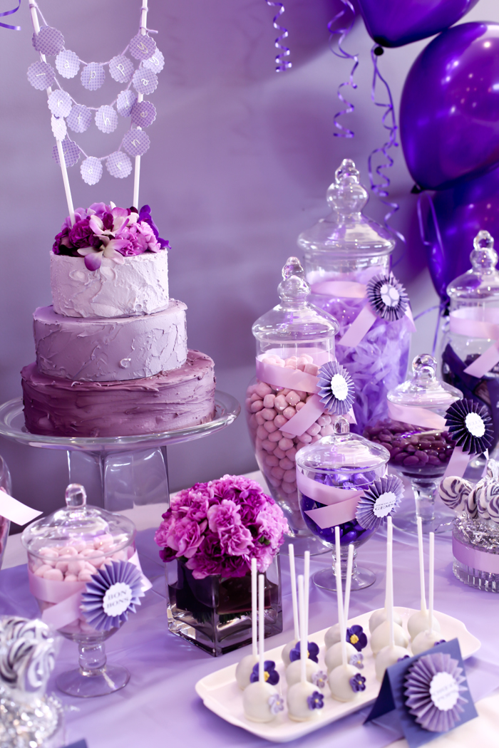 Little Big Company The Blog Purple  Themed Party  by The 