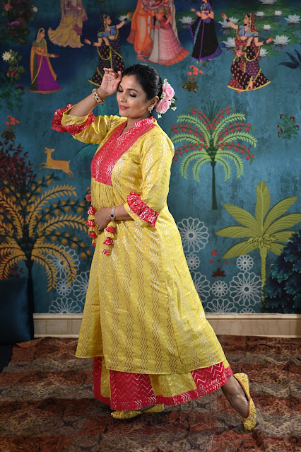 Banarasi handloom suit set