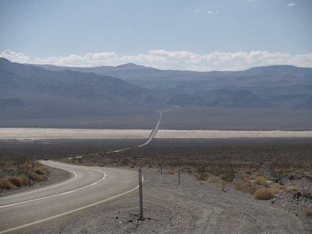 Carretera norte sur en Death Valley