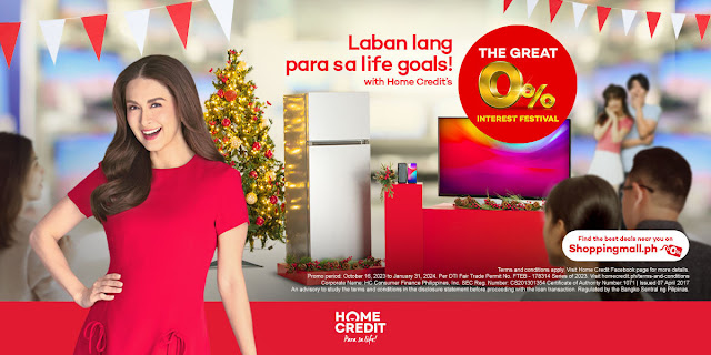 Home Credit's 0% Holiday Deals and Marian Rivera: The Perfect Combination for a Happy Holiday