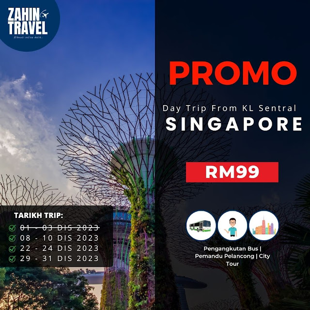 Promo Pakej Singapore Day Trip