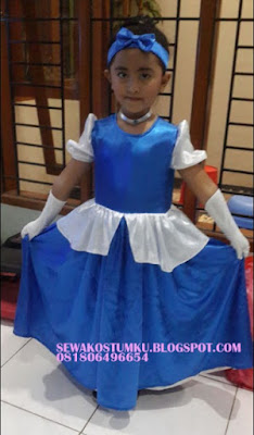 Baju Karnaval Anak Cinderella