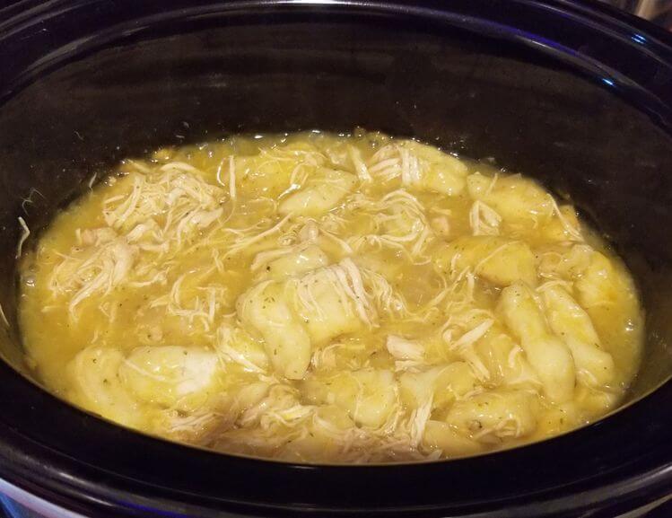easy crockpot chicken and dumplings recipe