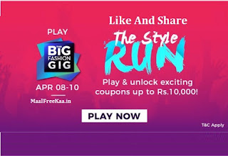 Big Fashion Gig on Myntra