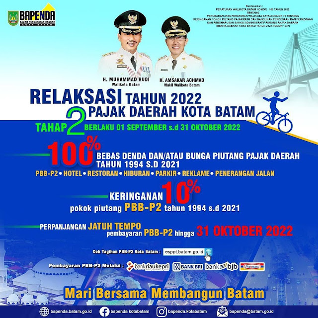 𝗥𝗲𝗹𝗮𝗸𝘀𝗮𝘀𝗶 𝗣𝗮𝗷𝗮𝗸 𝗗𝗮𝗲𝗿𝗮𝗵 𝗧𝗮𝗵𝘂𝗻 𝟮𝟬𝟮𝟮 𝗗𝗶𝗽𝗲𝗿𝗽𝗮𝗻𝗷𝗮𝗻𝗴 𝗱𝗲𝗻𝗴𝗮𝗻 𝗗𝗶𝘀𝗸𝗼𝗻 𝟭𝟬%