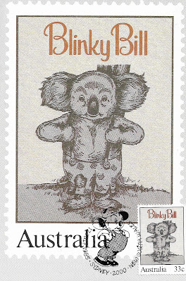 Maxicard "Blinky Bill" - Australie 1985