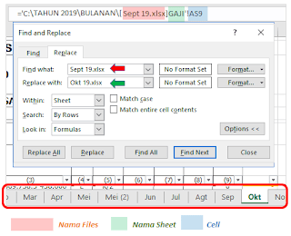 Cara cepat mengganti rumus