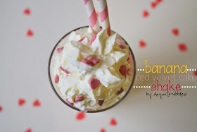 Banana Red Velvet Cake Shake from Anyonita Nibbles