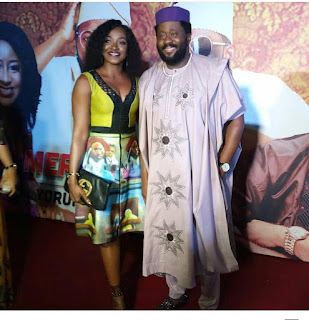 Photos;Celebrities embrace #AgbadaChallenge for Ay Comedian's new Movie #MerryMen Premiere..