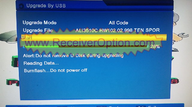 ALI3510C HW102.02.998 TEN SPORTS & CCCAM OK NEW UPDATE WITH STARSAT MENU