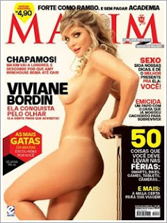 lancamentos Download   Viviane Bordin  Revista Maxim Brasil   Dezembro 2011