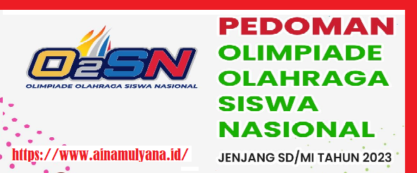 Juknis – Pedoman O2SN SD Tahun 2023