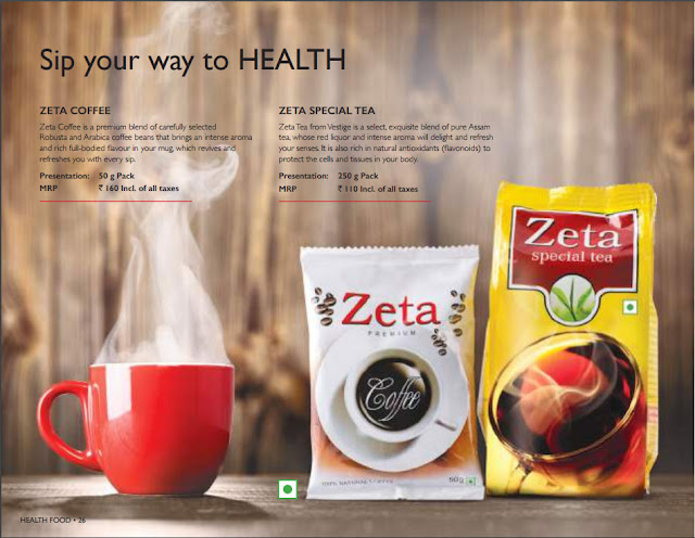 Vestige Zeta Premium Coffee & Special Tea - Health Foods