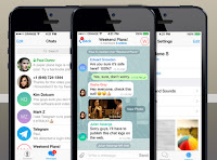 تطبيق المراسلة Telegram منافس WhatsApp