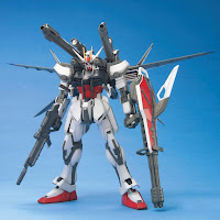 Bandai MG 1/100 GAT-X105 Strike Gundam + I.W.S.P. English Manual and Color Guide