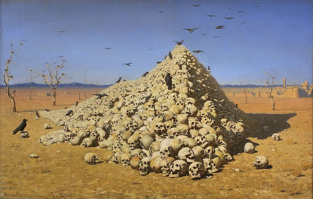 L'apothéose de la guerre, Vassili Verechtchaguine (1871)
