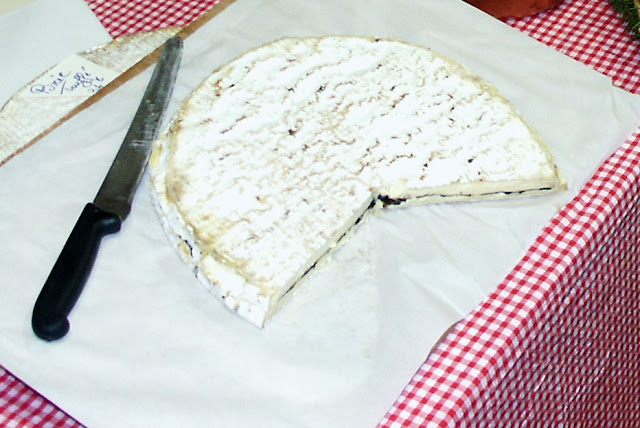 Truffled brie, Indre et Loire, France. Photo by Loire Valley Time Travel.