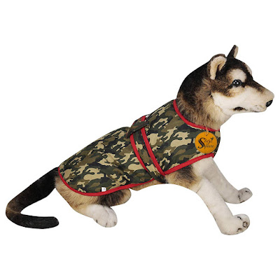 Dog Winter Ultra Warm Camouflage Army Coat.