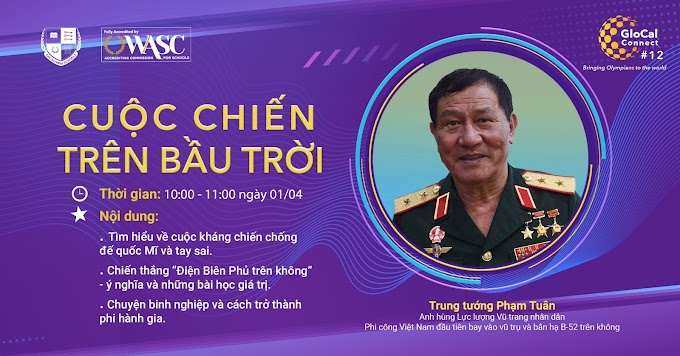 [Talk] CUỘC CHIẾN TRÊN BẦU TRỜI K12