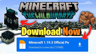 Minecraft 1.19.3 Official Version Released | Minecraft Pe1.19.3 Latest Update Download Now