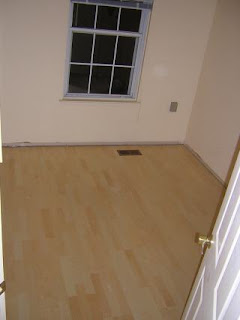 Hardwood Floor View from Doorway.