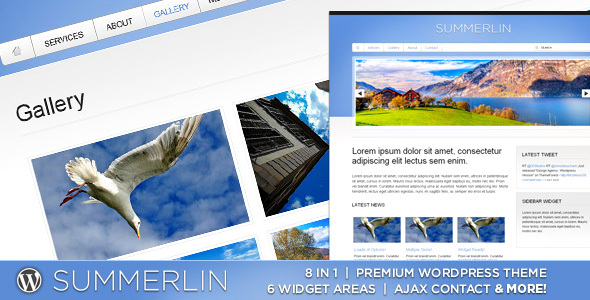 WP Summerlin - 8 in 1 - Premium Wordpress Theme - ThemeForest Item for Sale