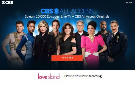 CBS All Access (Canada Offer)