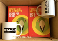 Logo Fazi Editore: vinci gratis copie del libro ''Dente per dente'' e tazza Mu.Co