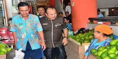 Komisi II DPRD Kota Padang Tinjau Pasar 