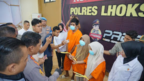 Bongkar Praktik Prostitusi Online, Tiga Orang Diamankan di Polres Lhokseumawe 