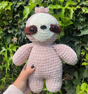 PATRON GRATIS PEREZOSO AMIGURUMI 67425