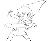 #6 Link Coloring Page