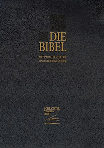 Die Bibel - Schlachter Version 2000: Schwarz