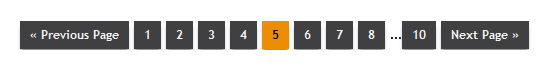 How to Add Numbered Page Navigation Widget for Blogger 4 numbered page navigation style 2