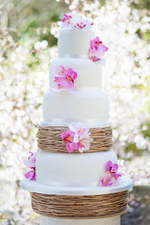 Tortas de Boda Fucsia