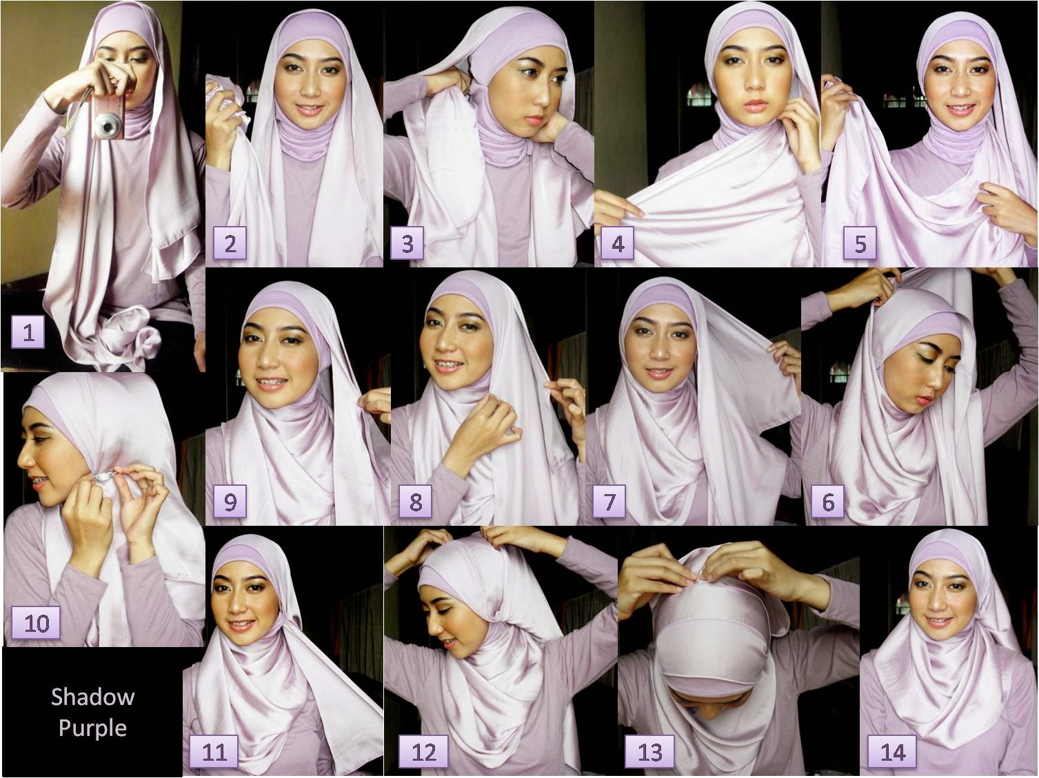 16 Tutorial Hijab Pashmina Muka Oval Tutorial Hijab Terbaru Tahun 2017