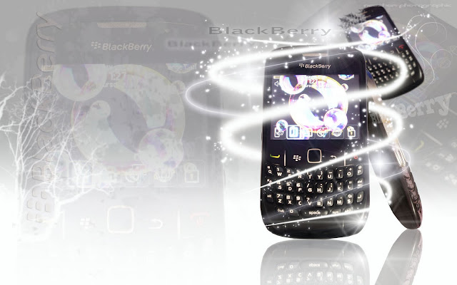 Photo manipulation - Blackberry handphone montage