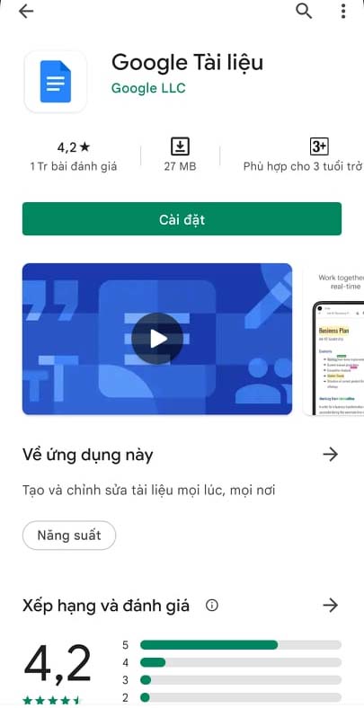 Google Tài liệu (Google Docs) - Tạo và chỉnh sửa tài liệu trực tuyến b1