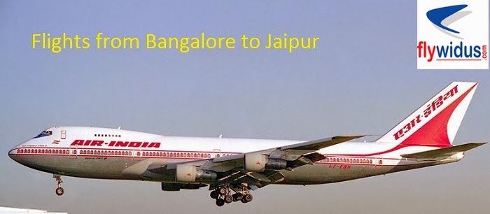 Flights from Bangalore to Jaipur