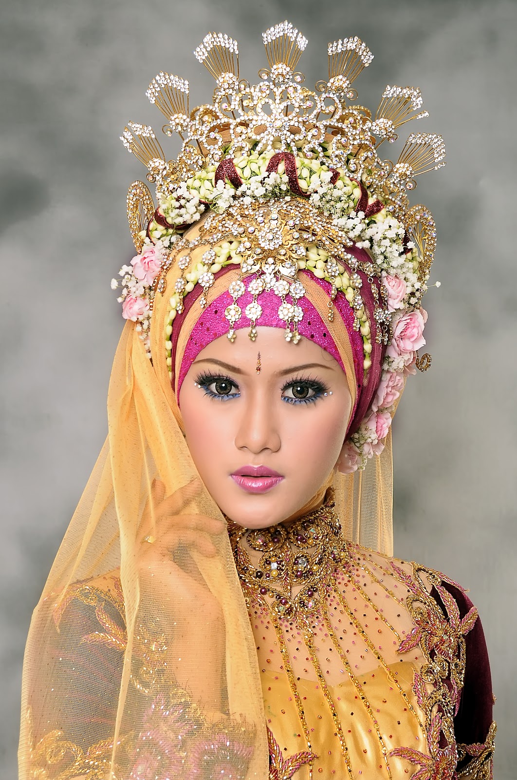 Contoh Make Up Pengantin Muslimah