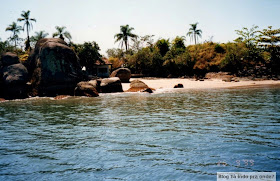 passeio de barco em Paraty