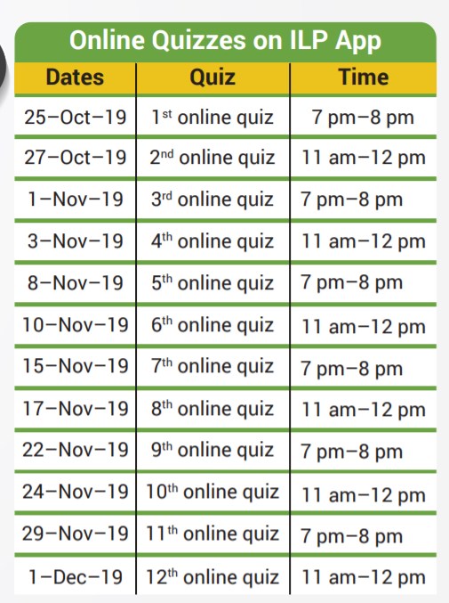 Indiannica%2BQuiz%2BLeague%2Btime%2Btable