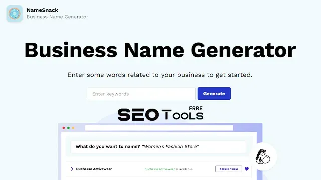 Namesnack: Business Name Generator Powered by AI
